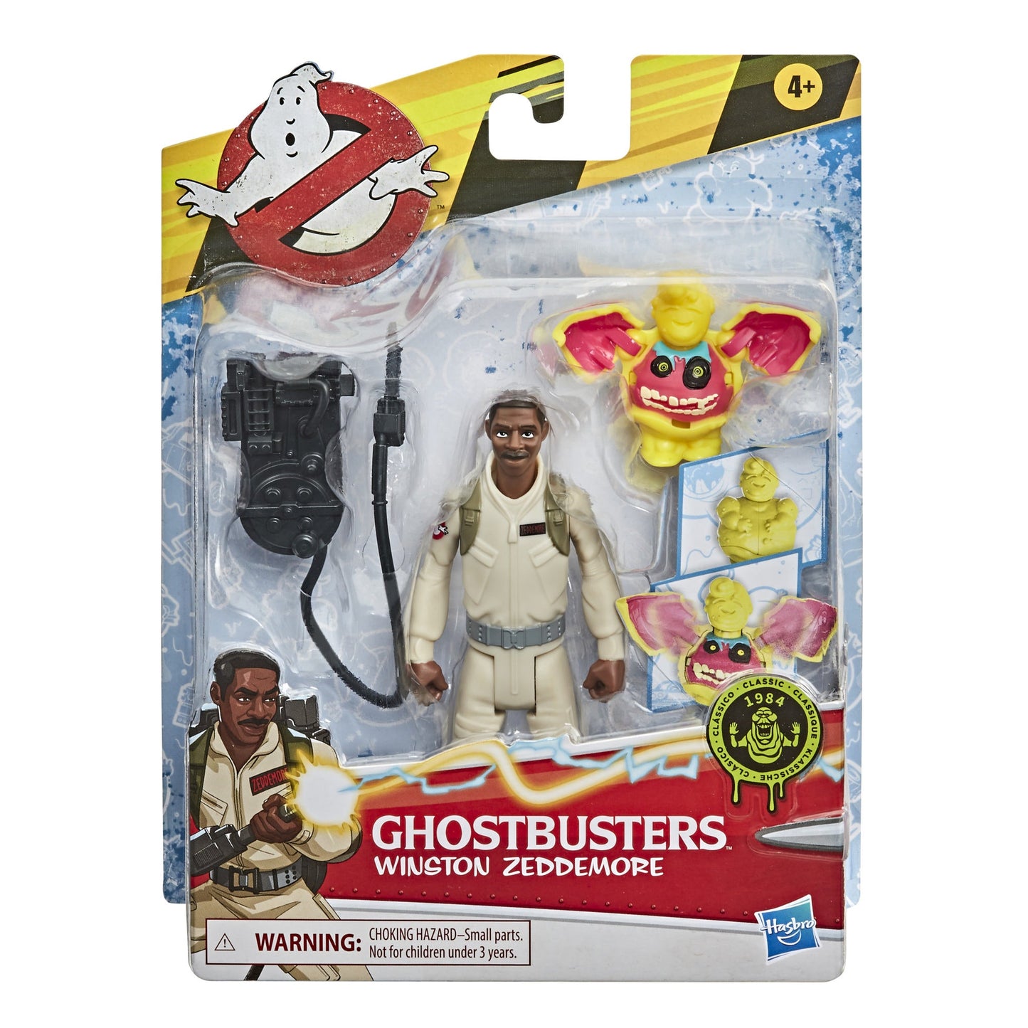 Ghostbusters Fright Features Winston Zeddemore Figure