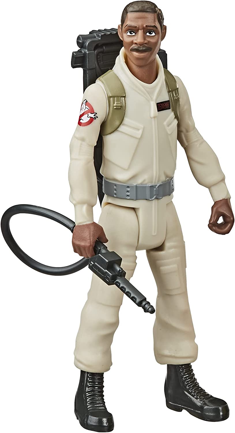 Ghostbusters Fright Features Winston Zeddemore Figure