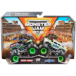 Monster Jam Grave Digger vs Avenger Die-Cast Monster Trucks