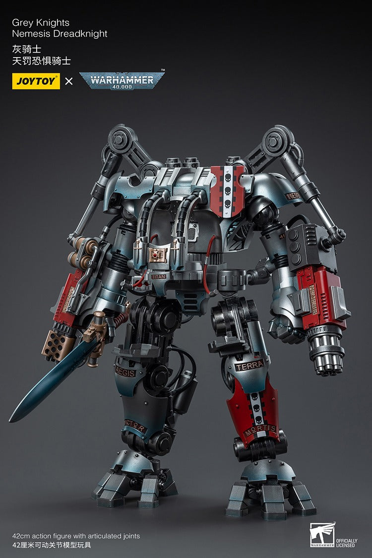 JOYTOY Warhammer 40K Grey Knights Nemesis Dreadknight JT7592