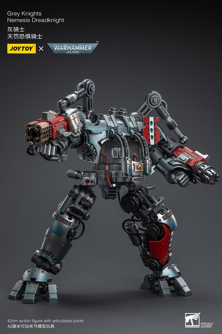 JOYTOY Warhammer 40K Grey Knights Nemesis Dreadknight JT7592