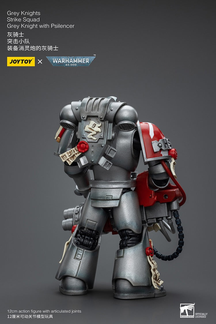 JOYTOY Warhammer 40K Grey Knights Strike Squad Grey Knight with Psilencer JT9008