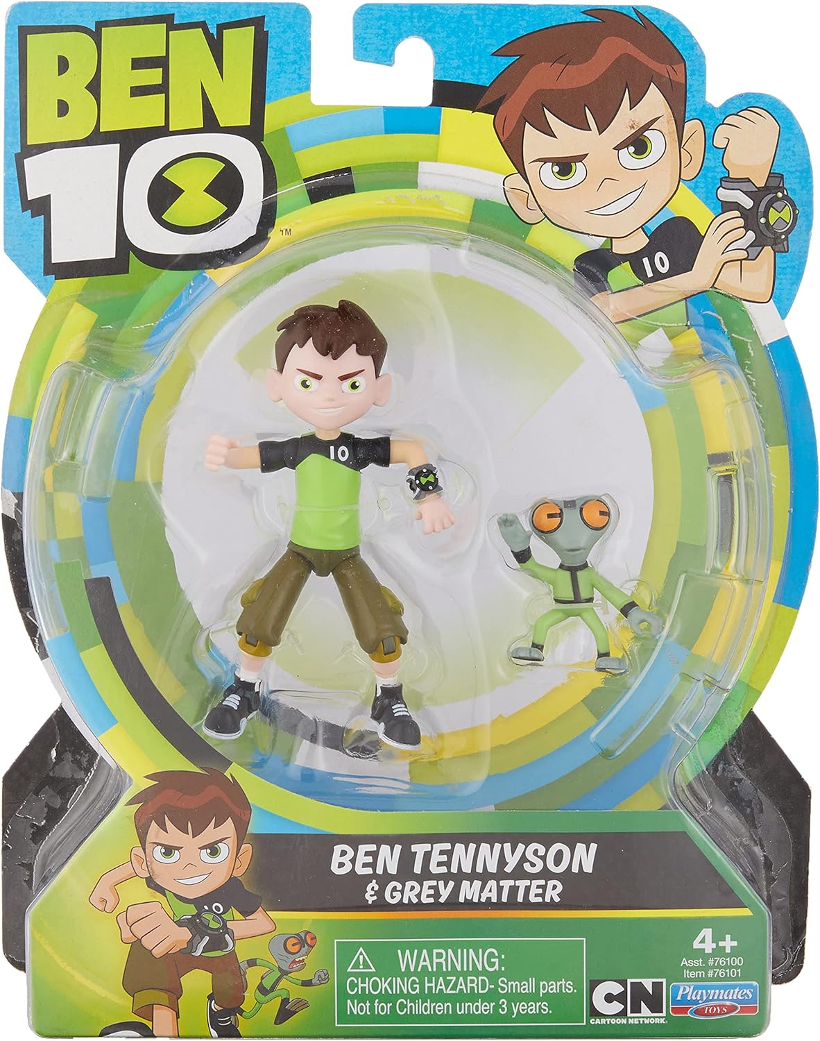 Ben 10 Omni-Metallic - Grey Matter Action Figure