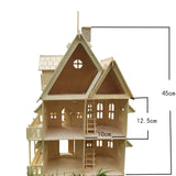 DIY 3D Wood Doll House
