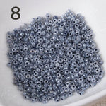 15 colors 2mm 3mm 4mm cream Glass Czech Seed Spacer beads