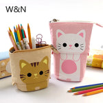 Kawaii Multifunctional Pull-Down Pencil Holder