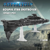 Mould King Building Blocks Star plan MOC Eclipse-Class Dreadnought Set UCS Fighters