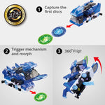 Screechers Wild!-Deluxe Jogress Flip Transformation Deformation Vehicles