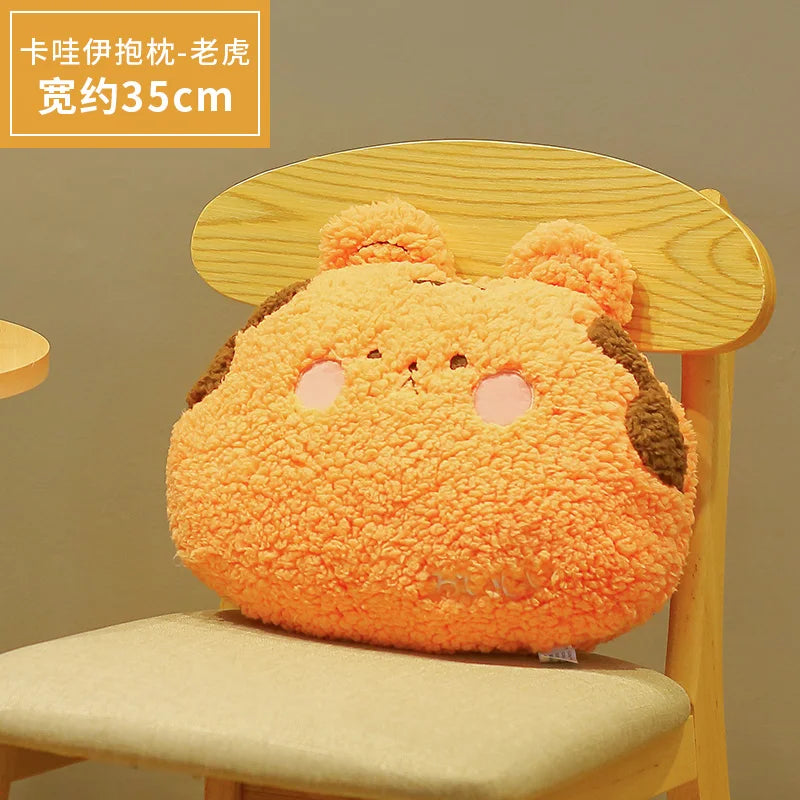 Soft Plush Animal Pillow Back Sofa Cushion