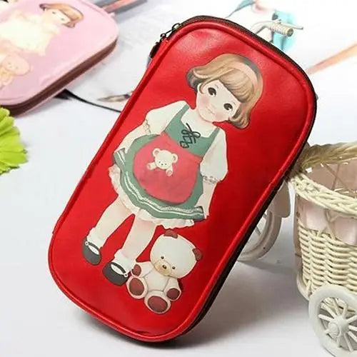 Vintage girl Pencil Case