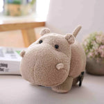 Big Head Hippo Plush Toy