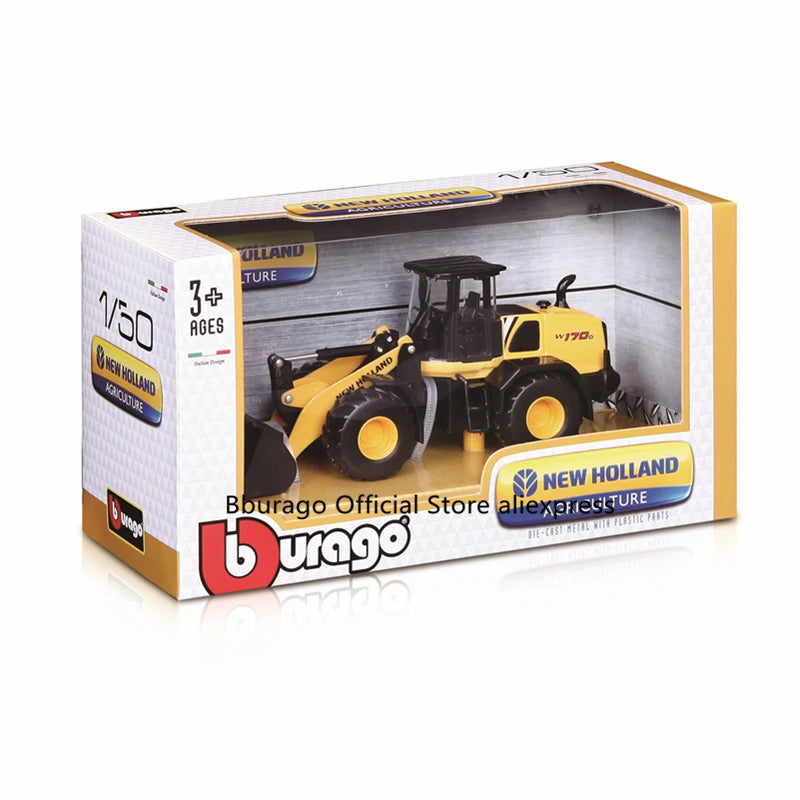 Bburago 1:50 T40.180SLP Telehandler Handler w/Pallet Fork