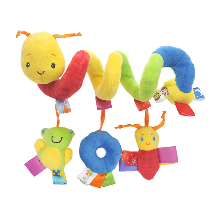 Stroller Spiral Rattle Baby Toy For Newborns