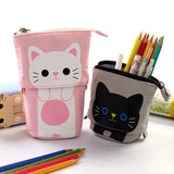 Kawaii Multifunctional Pull-Down Pencil Holder