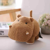 Big Head Hippo Plush Toy