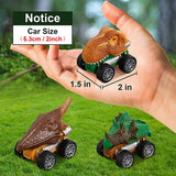 Dinosaur Container Storage Pull Back Vehicles