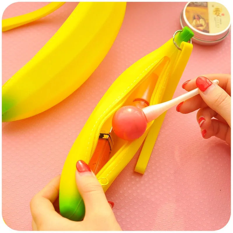 Silicone Banana Coin Purse