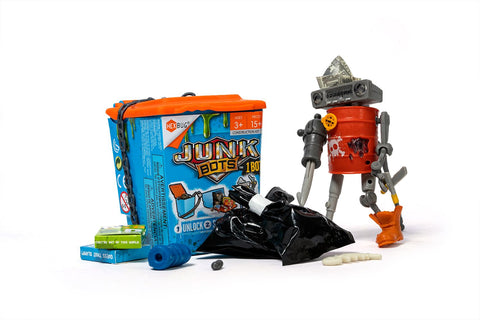 Hexbug Junkbots - Trash Bin Assortment Kit Hexbug