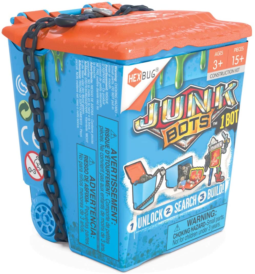 Hexbug Junkbots - Trash Bin Assortment Kit Hexbug