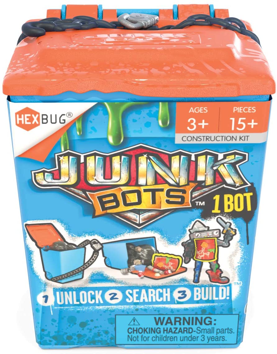 Hexbug Junkbots - Trash Bin Assortment Kit Hexbug