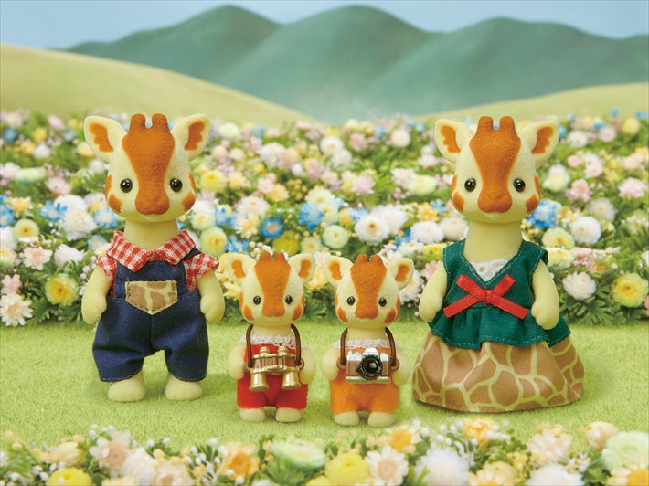 Sylvanian Families Highbranch Giraffe Family - Free Gift