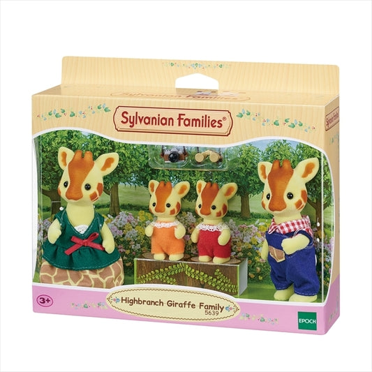 Sylvanian Families Highbranch Giraffe Family - Free Gift