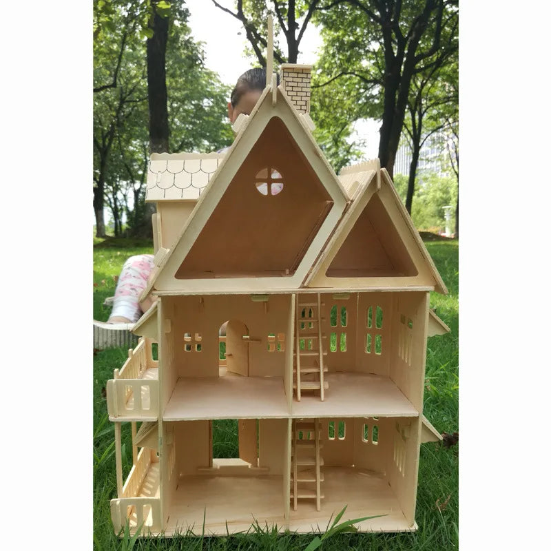 DIY 3D Wood Doll House