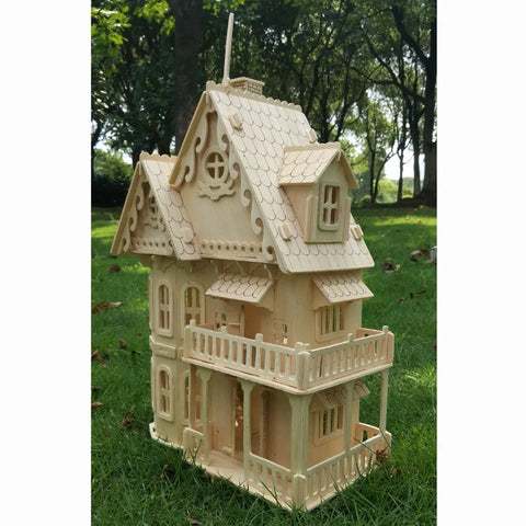 DIY 3D Wood Doll House