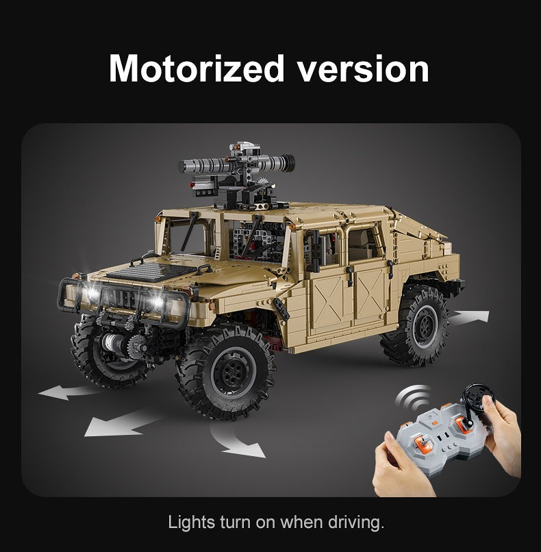 CaDA HUMVEE Vehicle C61036W - Non Motorization