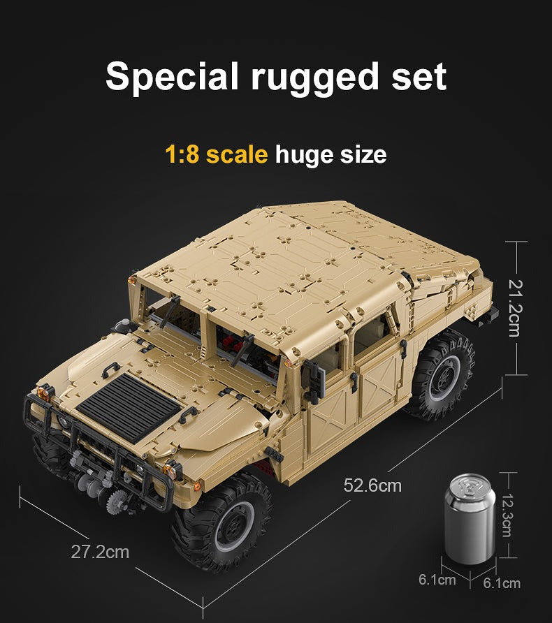 CaDA HUMVEE Vehicle C61036W - Non Motorization