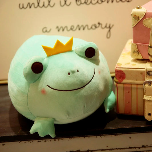 Cute Crown Frog Plush