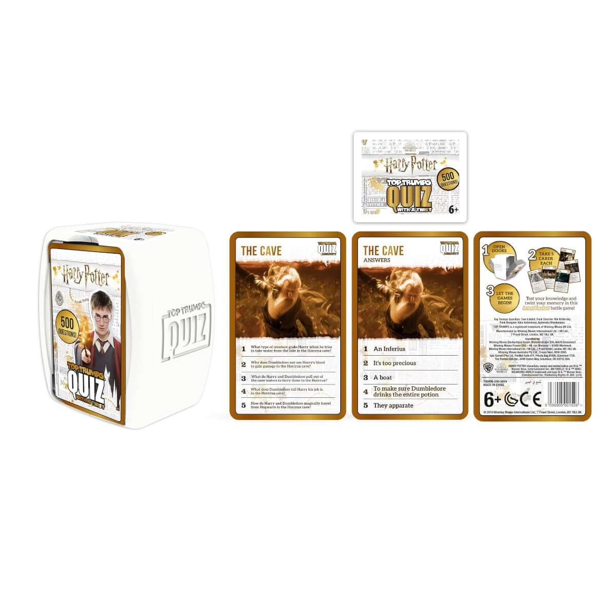 Top Trumps Harry Potter Quiz Game