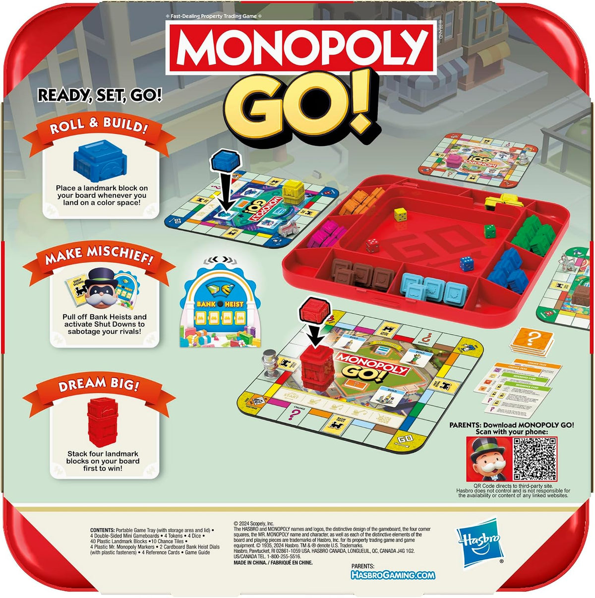 Hasbro Gaming Monopoly GO!