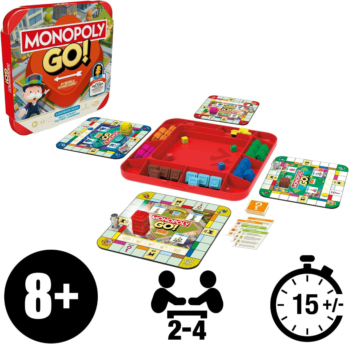 Hasbro Gaming Monopoly GO!