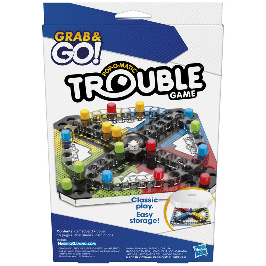 Hasbro Grab and Go Trouble