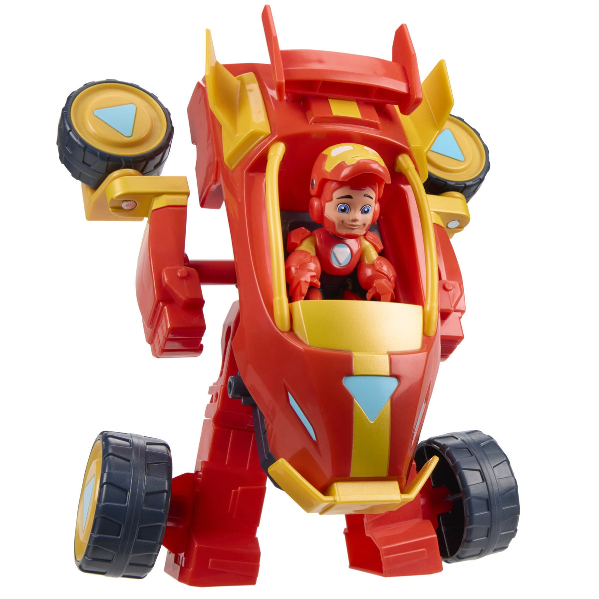 Hasbro Marvel Iron Man And His Awesome Friends Iron Man 2-In-1 Mech Suit & Vehicle