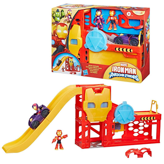 Hasbro Marvel Iron Man and his Awesome Friends Iron Garage