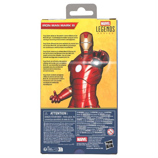 Hasbro Marvel Legends Series Iron Man Mark III
