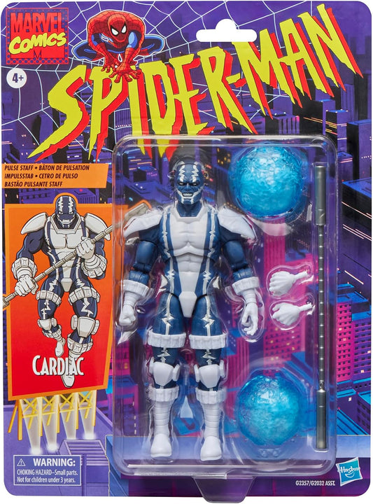 Hasbro Marvel Legends Spider Man Retro Cardiac