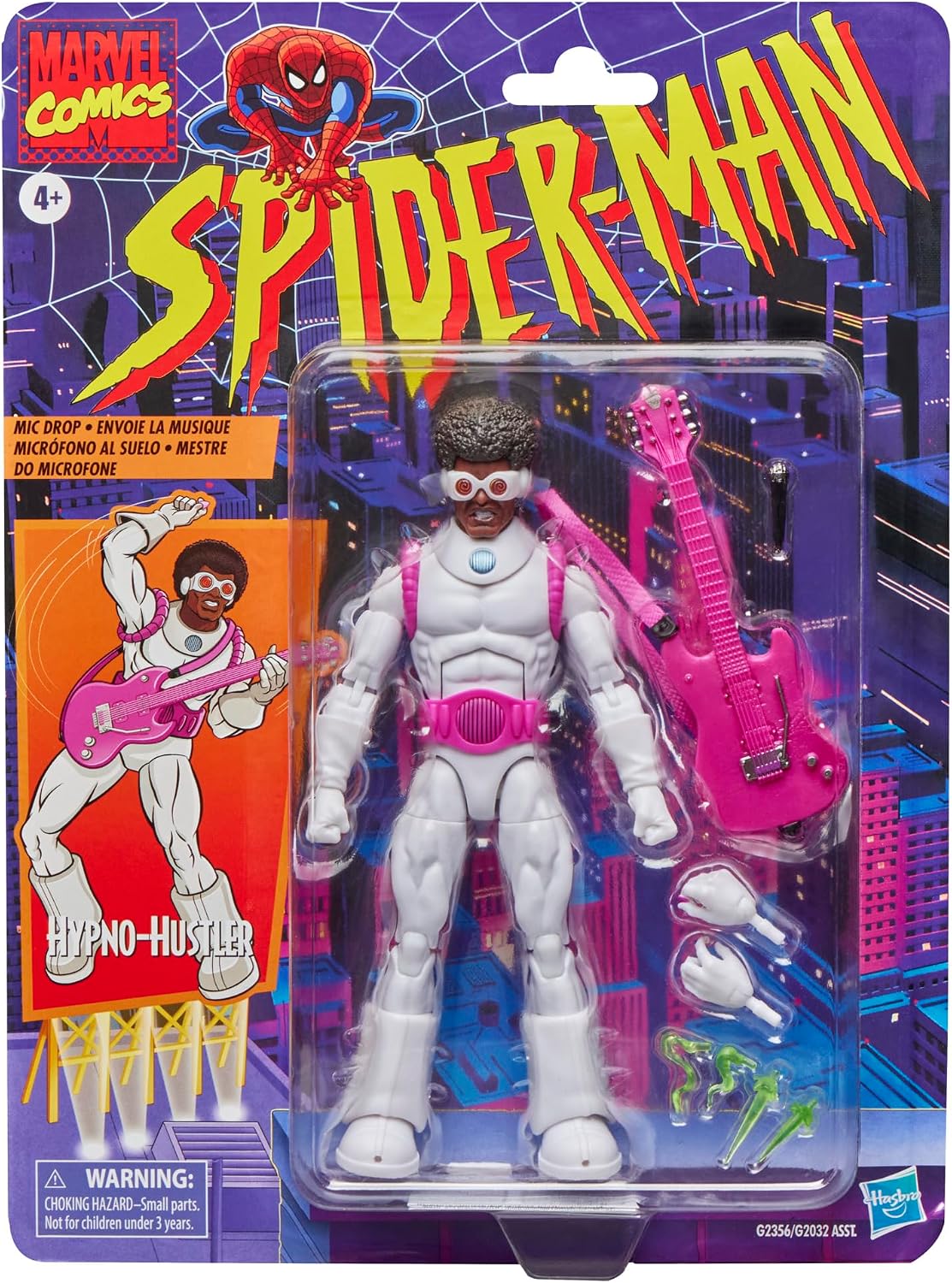 Hasbro Marvel Legends Spider Man Retro Hypno Hustler