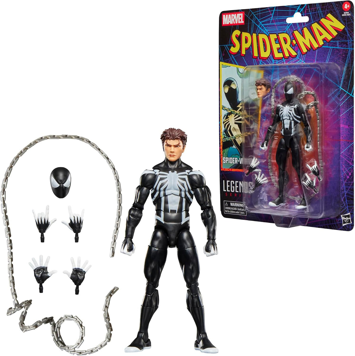 Hasbro Marvel Legends Spider Man Retro Spider Venom