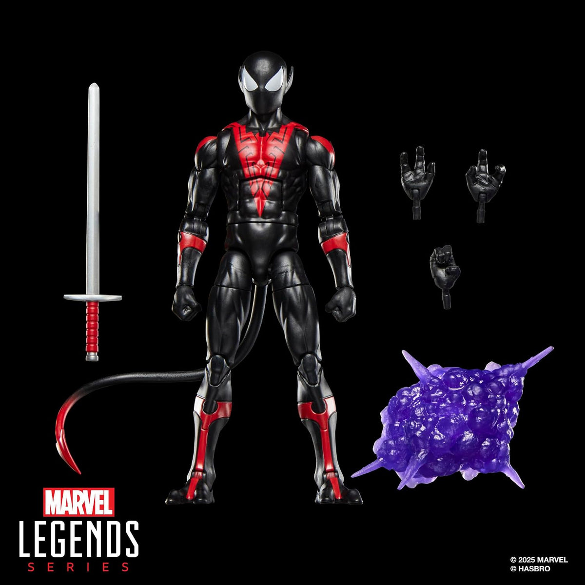 Hasbro Marvel Legends Spider Man Retro Uncanny Nightcrawler