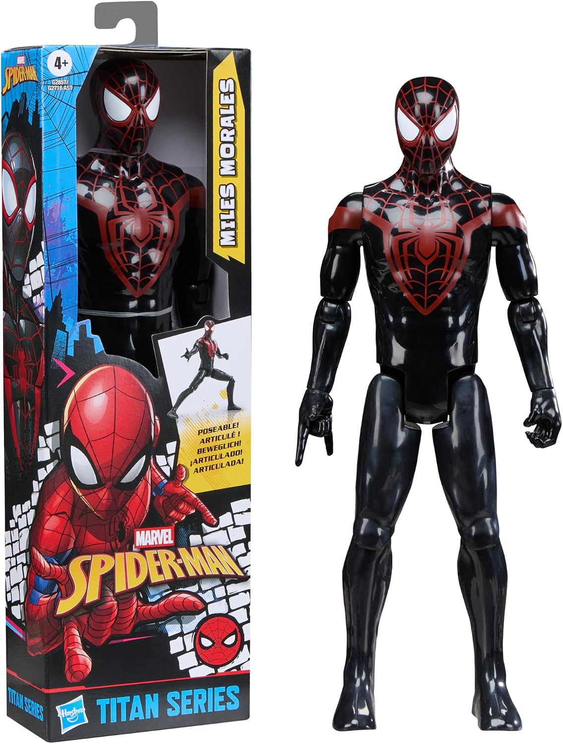 Hasbro Marvel Spider Man Titan Series Miles Morales