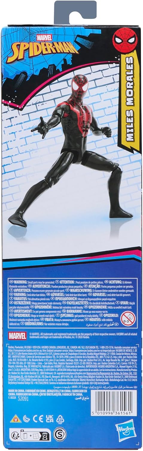 Hasbro Marvel Spider Man Titan Series Miles Morales