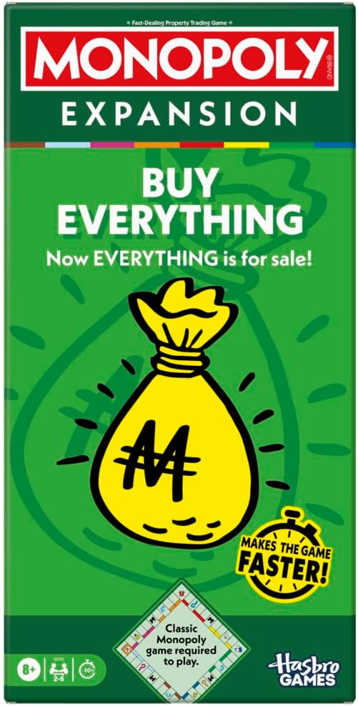 Hasbro Monopoly Buy Everything