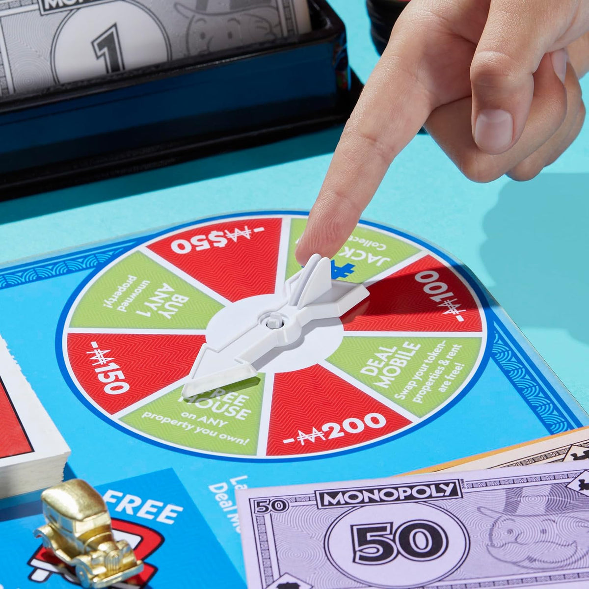 Hasbro Monopoly Free Parking Jackpot