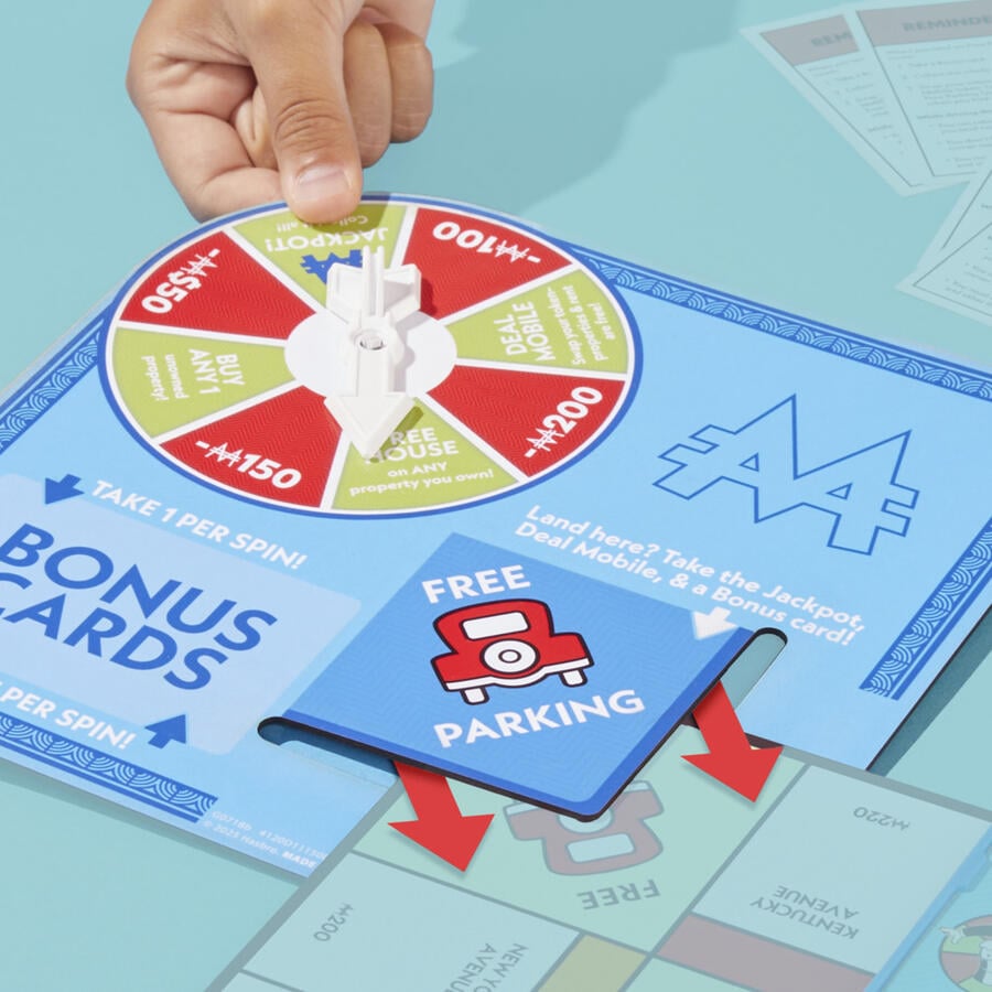 Hasbro Monopoly Free Parking Jackpot