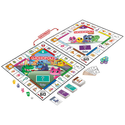 Hasbro Monopoly Junior 2 In 1
