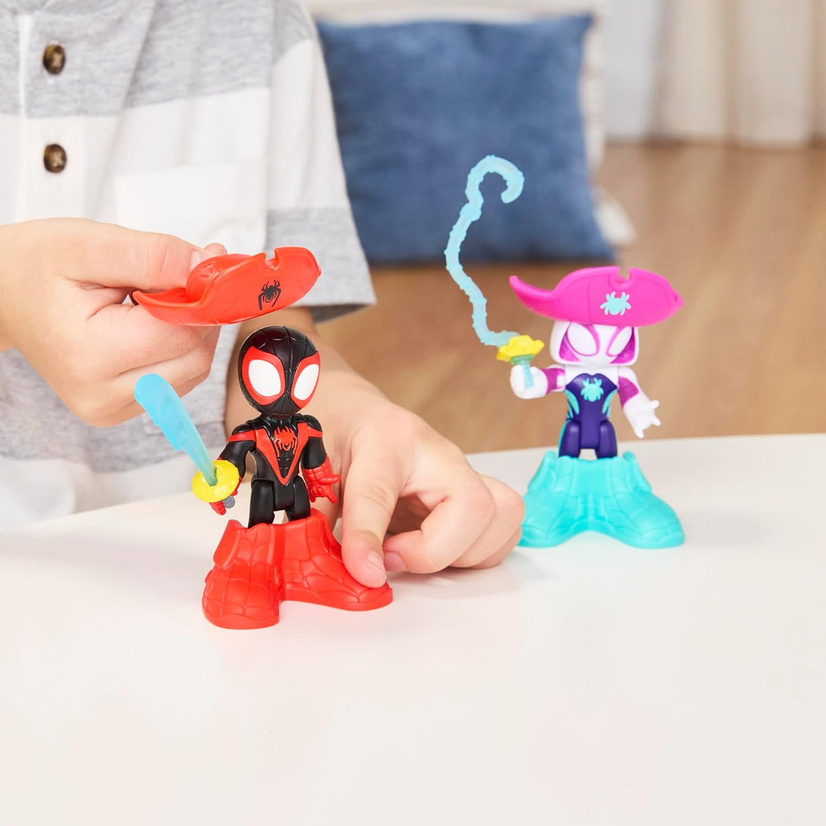 Hasbro SAF Waterwebs - Pirate Miles Spin Morales & Pirate Ghost-Spider