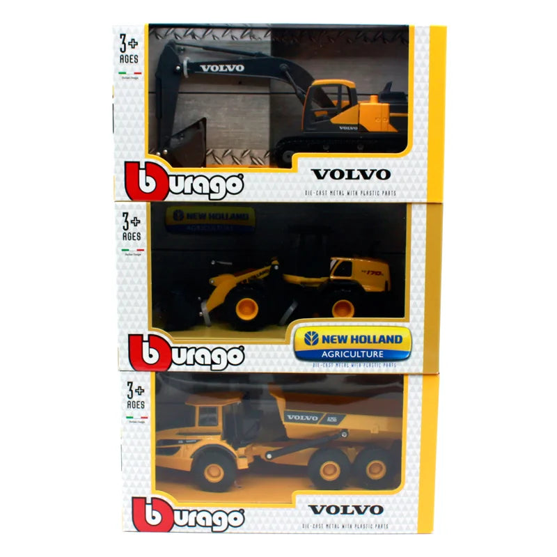 Bburago 1:50 T40.180SLP Telehandler Handler w/Pallet Fork